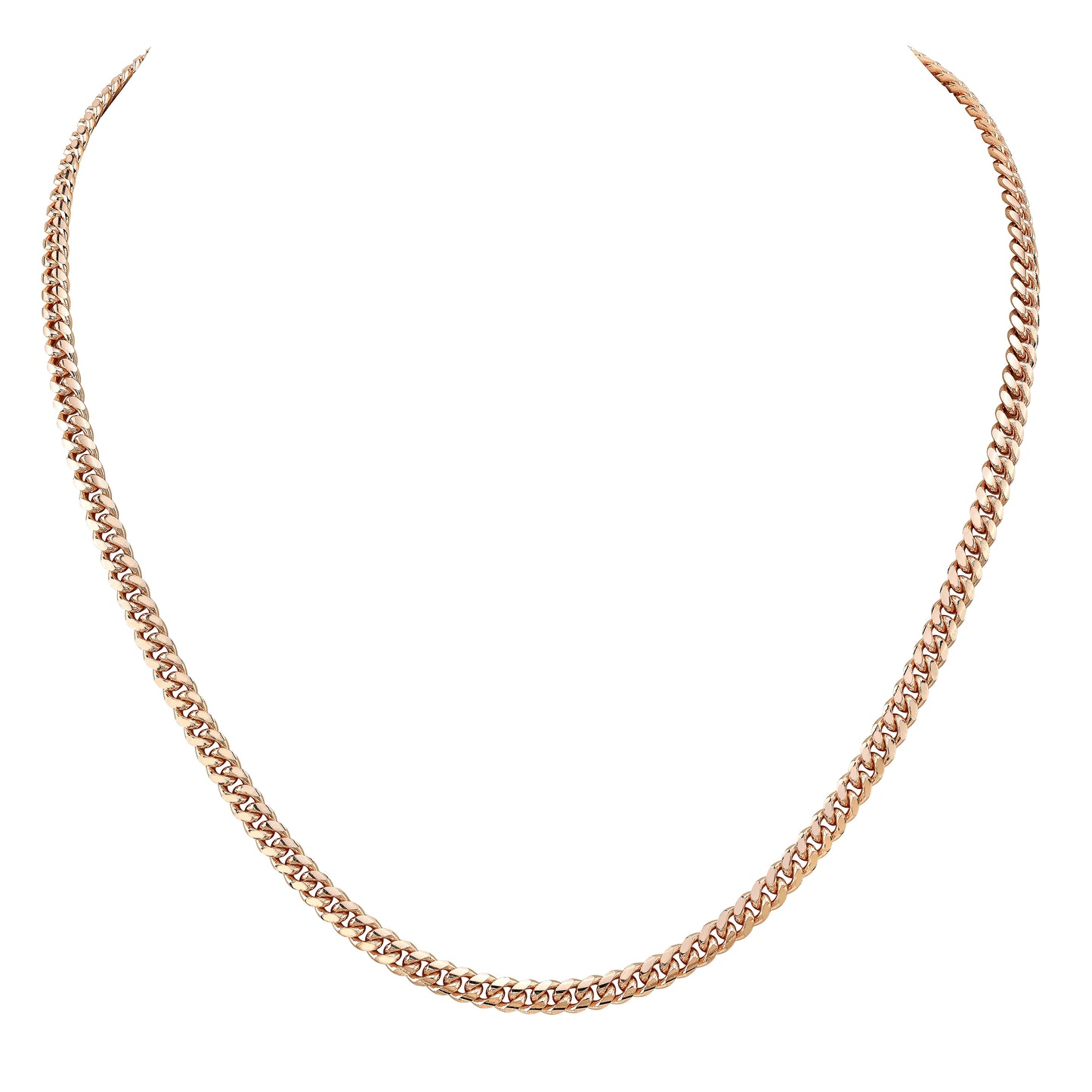 14k Gold Miami Cuban Link Necklace