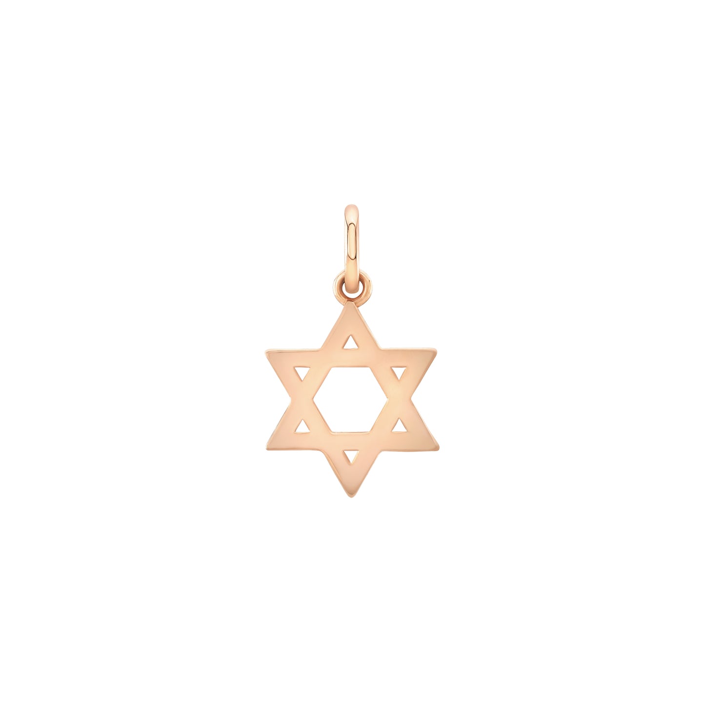 14K GOLD STAR OF DAVID CHARM