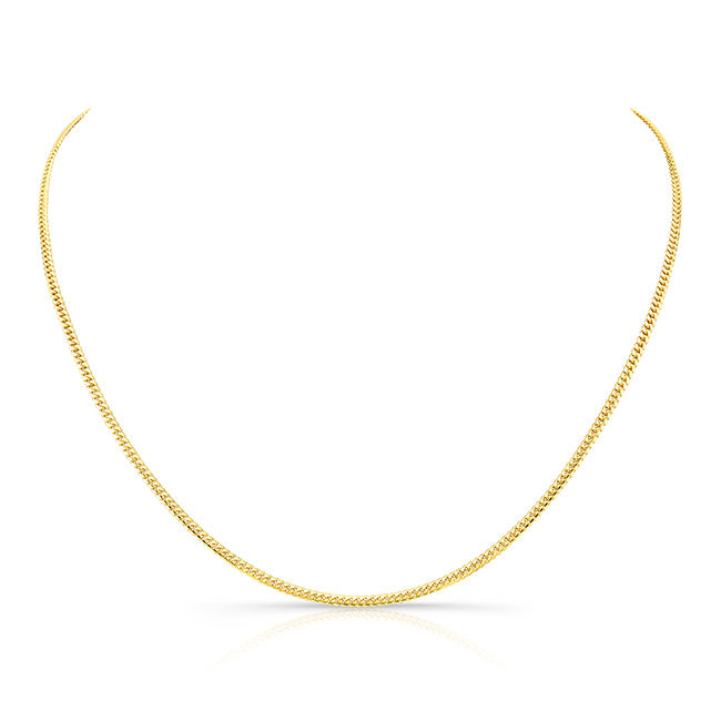14k Gold Oval Charm