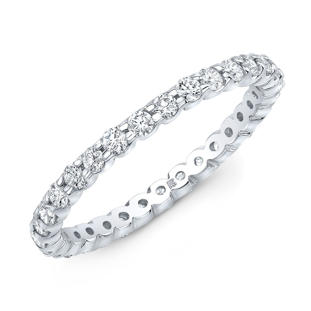 14k Gold Diamond Eternity Band